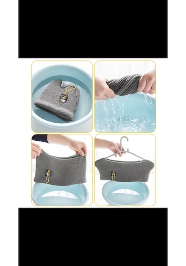 Örgü Yumuşak Dokulu Yıkanılabilir Klozet Kapağı Kılıfı Yumuşak Ku