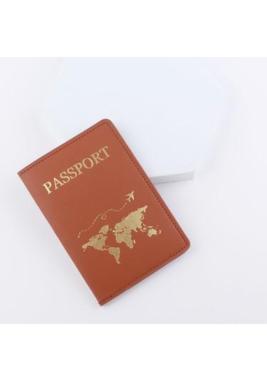 Monyee Deri Pasaport Kılıfı - Çiftler İçin Şık Ve Dayanıklı Seyahat Aksesuarı Kahve