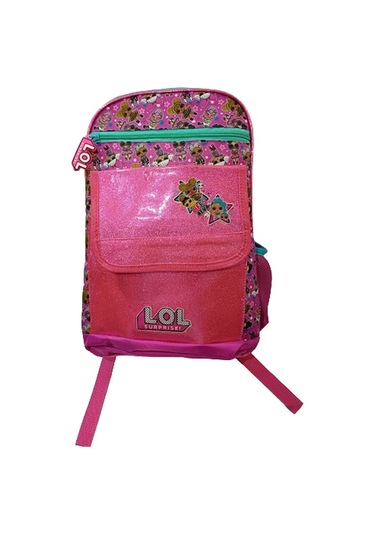 Lol Lisanslı Kaliteli Sırt Çantası İlkokul Pembe -2