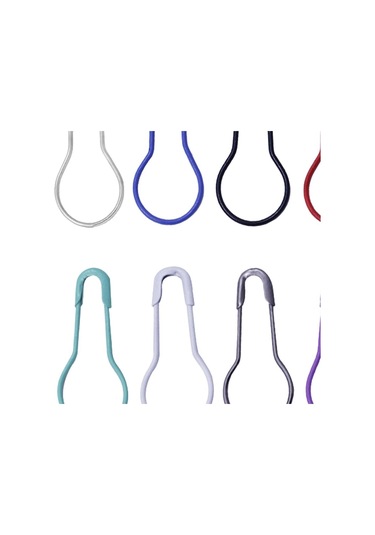 Suntek 300 Adet Metal Calabash Ampul Kabak Armut Şekli Küçük Coilless Etiketi Emniyet Pimleri