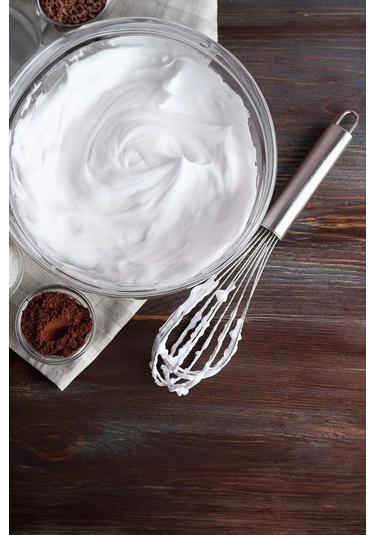 Paslanmaz Çelik Yumurtalık Sos Krema Çırpıcı Sos Karıştırıcı 40 Cm Çelik