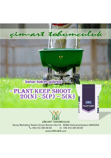 Plant Keep SHOOT 20-5-5+ME Çim Bakım Gübresi 5 kg