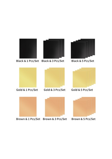 Jeemson 3 Adet Bakır Renkli Barbeque Izgarası Matı - 260 C Isı Dayanıklı, Yemek Tutmayan, Teflon Kaplı, Çok Amaçlı Izgara Ve Fırın Kiti Kahverengi