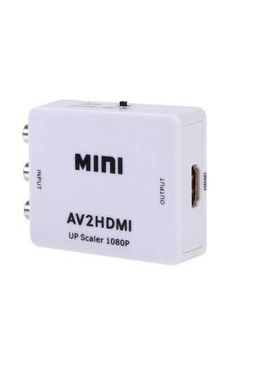 Rca Av To Hdmi Çevirici + Hdmi Kablo + Rca Kablo