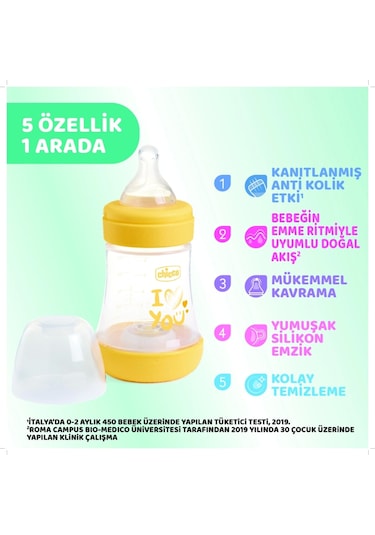 Chicco Perfect 5 Antikolik Biberon Pp 150 Ml Unisex