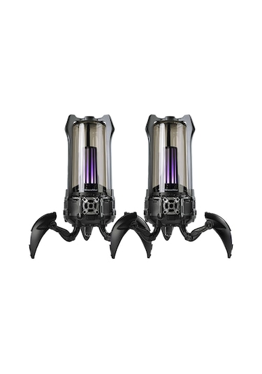 Gravastar Süpernova 25w Bluetooth Hoparlör, Taşınabilir Stereo Ses Bombası, Rgb Işıklı, 2 Adet, Siya