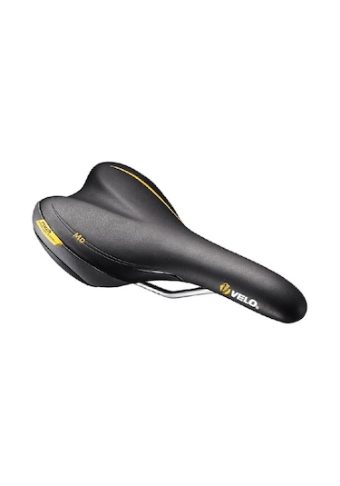 Velo Mo Plush Mtb Konforlu Sele Siyah - Sarı