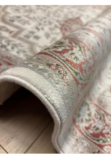 Tuğra İpek Seccade Halı %100 Bambu Doğal İplik 80x125 Cm