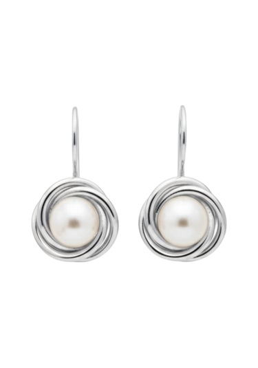 Olympia 6 Mm İnci Küpe Gümüş