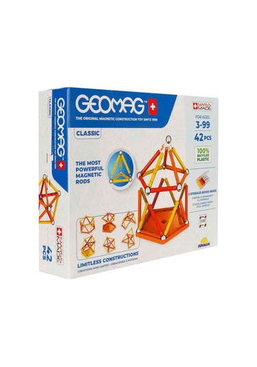 3 Boyutlu Eğlence Garantisi: Classic Manyetik Zeka Oyunu 42 Parça