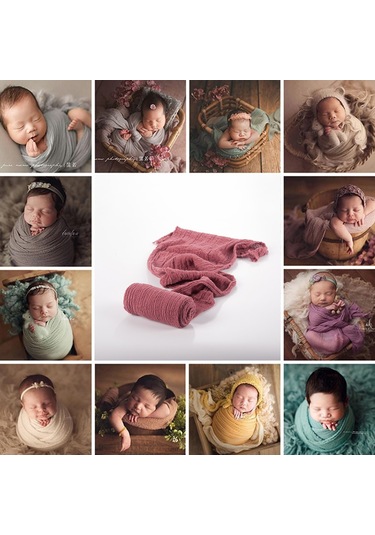 Hangfox Fotoğraf Çekim Aracı - Pamuklu Ketten Malzeme, 40x180cm, 7 Renk Seçeneği, Fotoğraf Sarma Döşemesi Çok Renkli