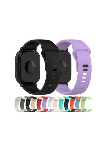 22mm Silikon Kayış Redmi Watch 5 Active 5 Lite Akıllı Saat Bileklik Bileklik Watch5 Bilek Aksesuarları Kılıfı