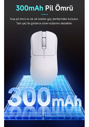 Aj200p Nl Aı Yapay Zeka Sesli Komut Destekli Near-link Kablosuz Şarj Standlı Oyuncu Mouse Diğer