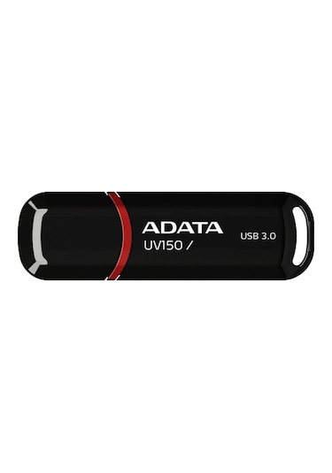 Adata Uv150 Usb Bellek Çubuğu, 64gb, Usb 3.0, Siyah