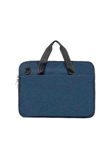 Necati Çanta Macbook Organizer Laptop Evrak Çantası 13 & 14 Inç Lacivert-1644 Lacivert