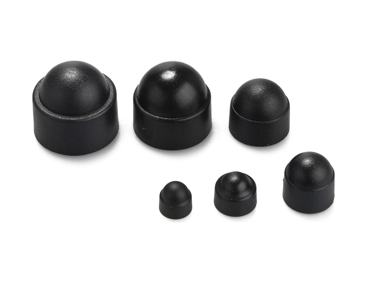 Neevoyu 145 Adet Siyah Plastik Somun Kapakları - M4/m5/m6/m8/m10/m12 Altıgen Tipi, Çocuk Güvenliği Ve Dekorasyon, Depolama Kutusuyla