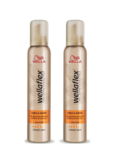 Wella Wellaflex Curls & Waves Bukle Belirginleştirici Saç Köpüğü 2 x 200 ML