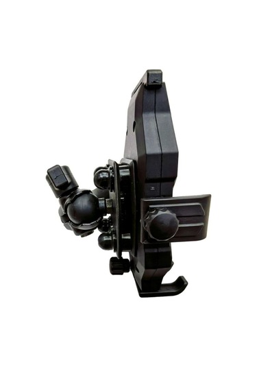 Motosiklet Telefon Tutucu Ayna Bağlantılı Titreşim Modüllü Tüm Motorlara Uygun Motor Telefon Tutucu