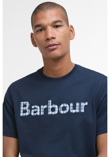 Barbour Kilnwick T-shirt Ny91 Navy Lacivert
