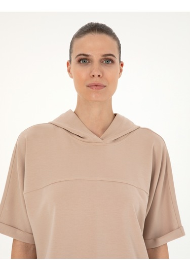 Pierre Cardin Kadın Bej Sweatshirt 50291224-vr011 Bej
