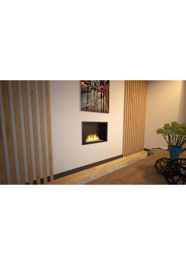 BLUEFLAME FLUSH 60 ANKASTRE BACASIZ ŞÖMİNE