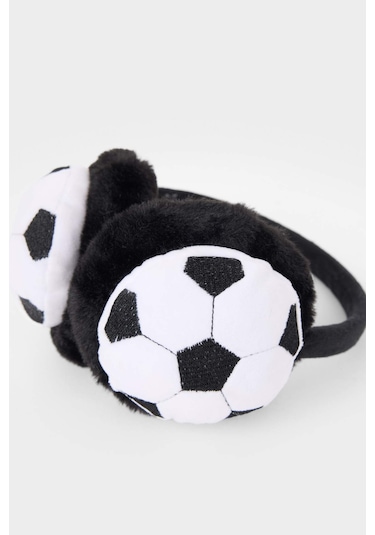 Defacto Erkek Çocuk Pelüş Kulaklık V3068a625wnbk27 Siyah