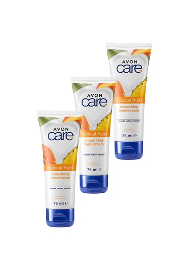 Avon Care Tropical Fruits El Kremi 3 x 75 ML