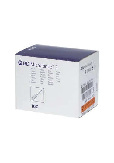 Bd Microlance Turuncu Iğne Ucu 25gx1-nr.18 0,5 X 25mm 100 Adet 01