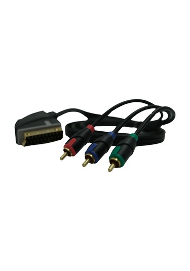 TTAF Scart To 3 Rca Gold 1.5 Mt Kablo