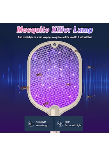 Xindoker Yeşil Elektrikli Mus Defeneri - Işıklı Ve Vurmalı 2'li Fonksiyon, Usb Şarjlı, Duvar Takılan Mus Ve Sinek Öldürücü Aleti