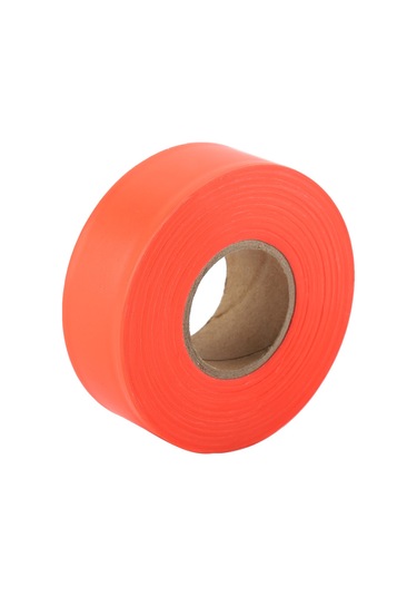 Kosona Turuncu Pvc Çevre İşaretleme Bandı - 45m Uzunluk, 2.5cm Genişlik, Yapışmaz, Dayanıklı - Kamp, Yürüyüş, Sınır Belirleme İçin Turuncu