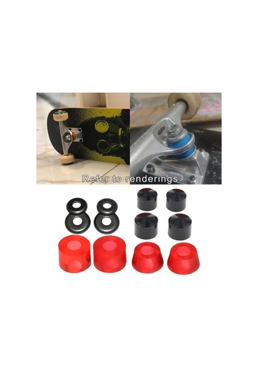 Pazly Suntek Kaykay Burcu Yedek Bardak Yıkayıcı Longboard Açık Kırmızı Kırmızı