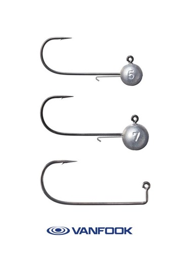 Vanfook Antimony Bk 5g Jig Head 7gr No:2/0
