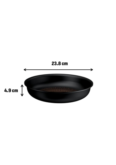 Tefal Excellence+ Fusion Core 9x Mix Tava - 22 Cm 001 Siyah