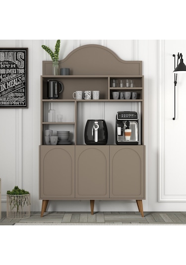 Lyon Kahve Köşesi 120cm - Atlas / Ceviz