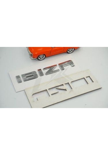 Seat Ibiza 98-2010 Yeni Nesil Bagaj Krom Abs 3M 3D Yazı Logo Ambl