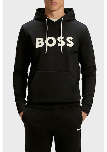 Boss Erkek Sweat 50551457 002 Siyah Siyah