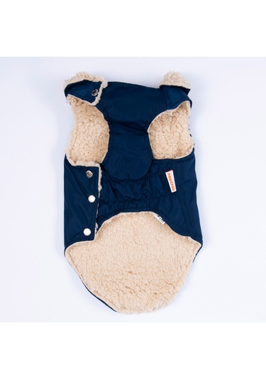 Pawstar Kürklü Lacivert Kedi Köpek Yelek