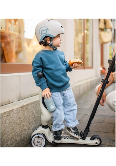 Scoot And Ride Push And Go Ebeveyn Kontrollü Çocuk Scooter Ash 240527-00067