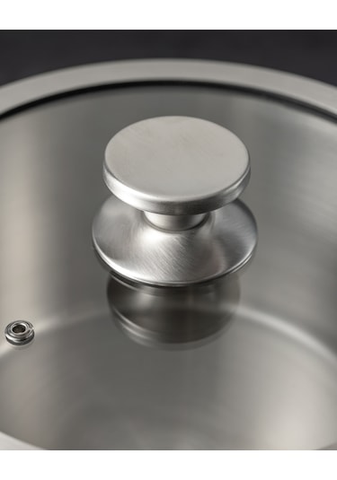 Madame Coco Raye Derin Tencere - Çelik - 24 Cm 8684427146248 Çok Renkli