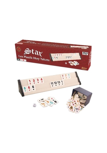 Star Lüks Plastik Okey Takımı 1010518.