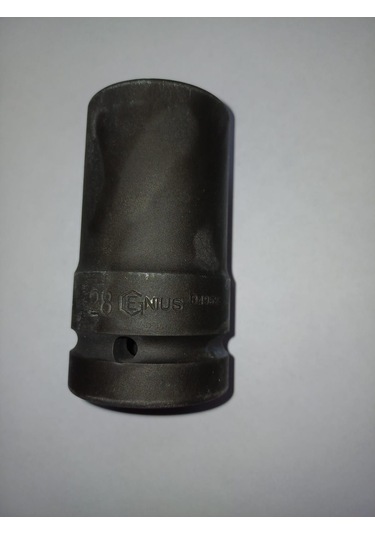 Genius Darbeli Lokma 1" -28mm Derin/uzun Boy 90mm, 1 Adet