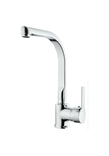 Sardıcı T-Mix Lenta Mutfak Evye Bataryası Gümüş