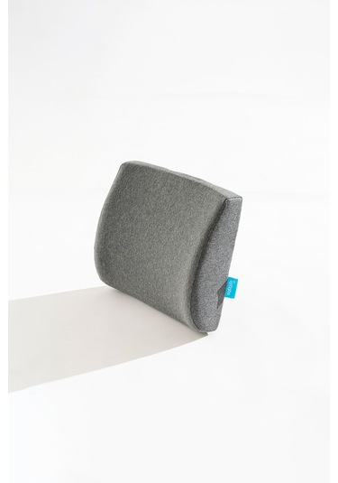 Ortopedik Sünger Bel Yastığı Ofis Araba Koltuk Yastığı Bel Destek Minderi 35x34x12 Cm