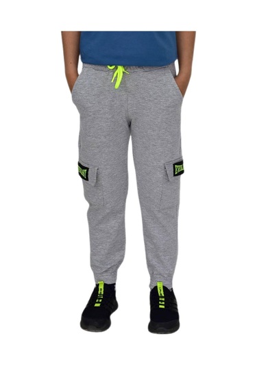 Erkek Çocuk Çift Kargo Cepli Eşofman Altı Bgl-st04631 Gri