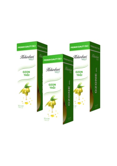 Hekimhan Bitkisel Ozon Yağı 3 x 50 ML