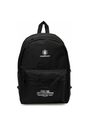 Lumberjack Avıs Siyah Unisex Sırt Çantası Okul Çantası-siyah - Siyah