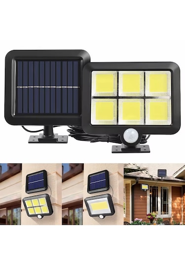 Greentech Güneş Enerjili 120 Cob Led Aydınlatma / GT-SL09