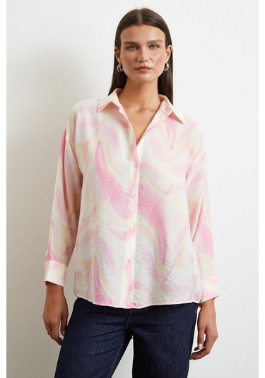 Deniz Esintisi Gömlek Yeşil Yeşil