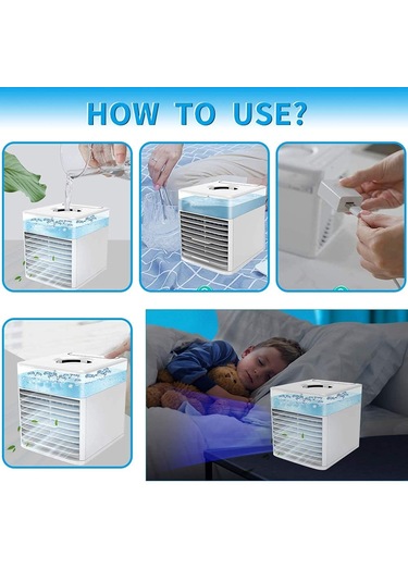 Jialan Mini Hava Soğutucu, Mobil Klima Cihazı, Taşınabilir Hava